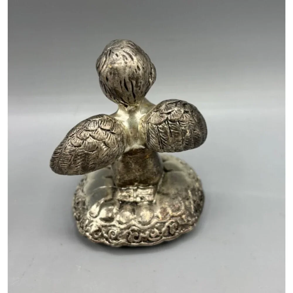 Silver Angel Figurine Home Accent